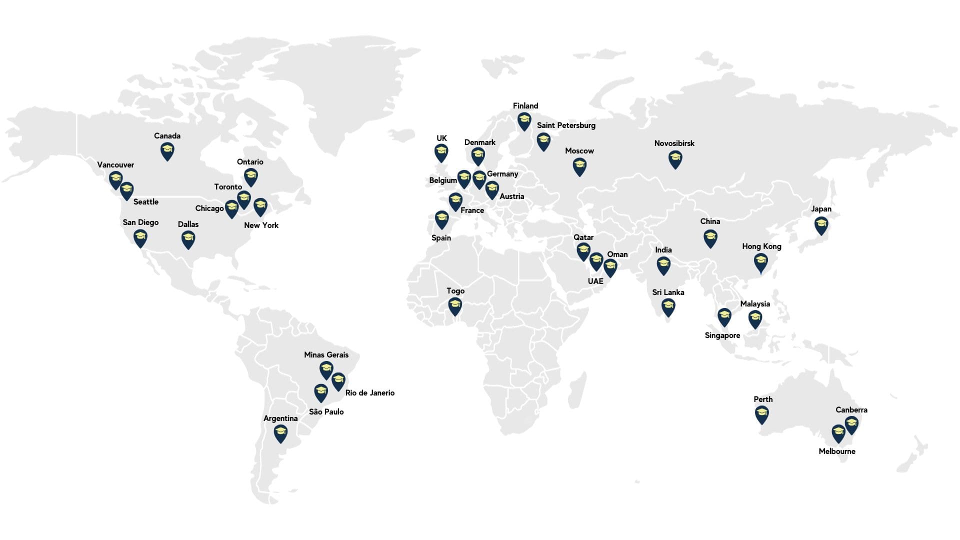 We are a leading education consulting firm with students in more than 25 countries
